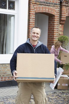 Moving team handling a Mayfair townhouse relocation with careful protection