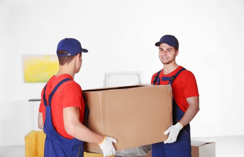 Local removals company helping with a Mayfair move