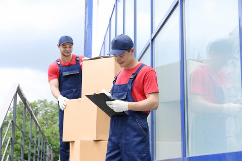 Typical Mayfair townhouse relocation with careful stair and access handling