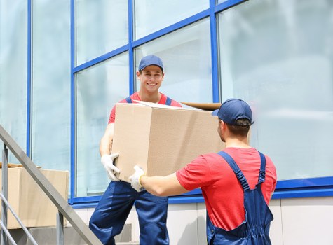 Professional man and van support for Mayfair residential and commercial customers