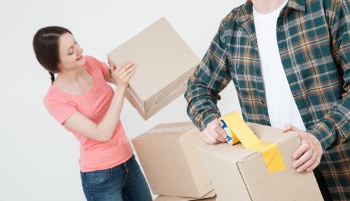 Commercial moving team planning an office relocation in Mayfair