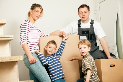 Professional packing for fragile household items in a Mayfair flat