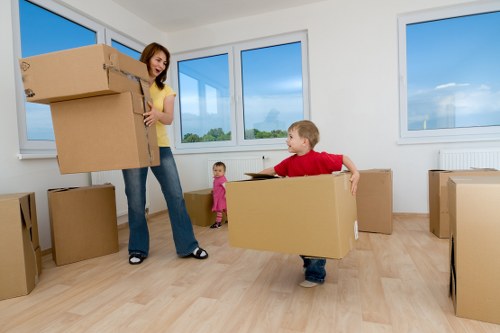 Commercial relocation truck hire for a Mayfair business
