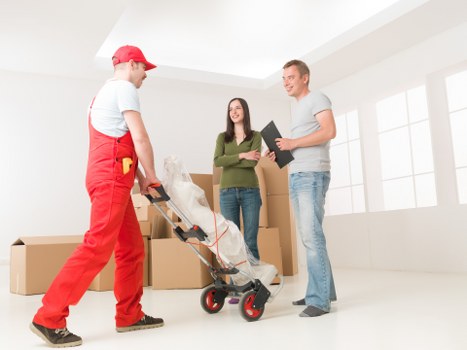 Furniture pick-up process for Mayfair properties and offices